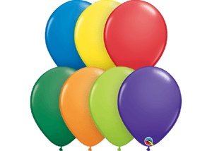 Open image in slideshow, Qualatex 11&quot; round standard balloons (100 bag)
